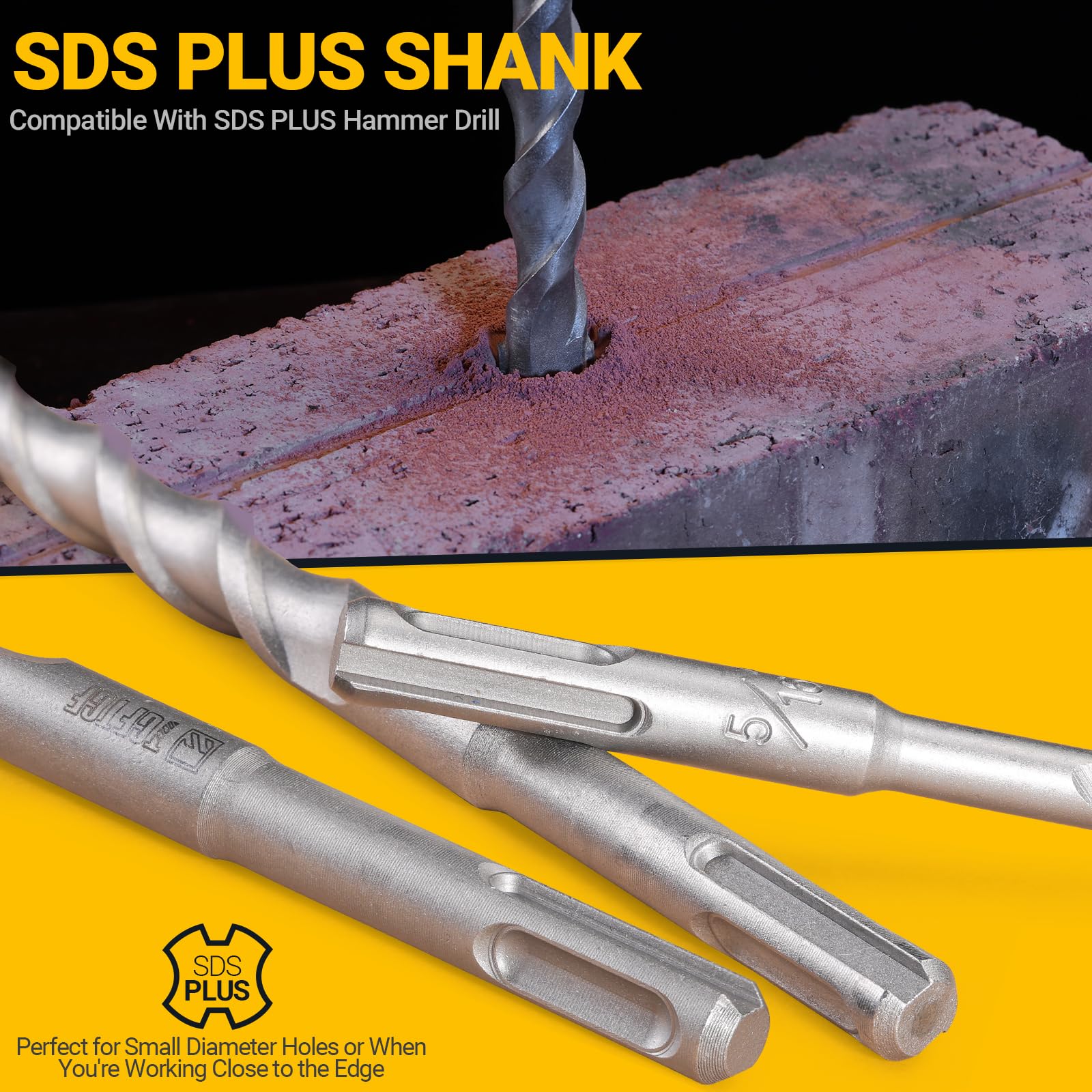 TGFTGF Flat and pointed chisels for masonry cuts and tile work