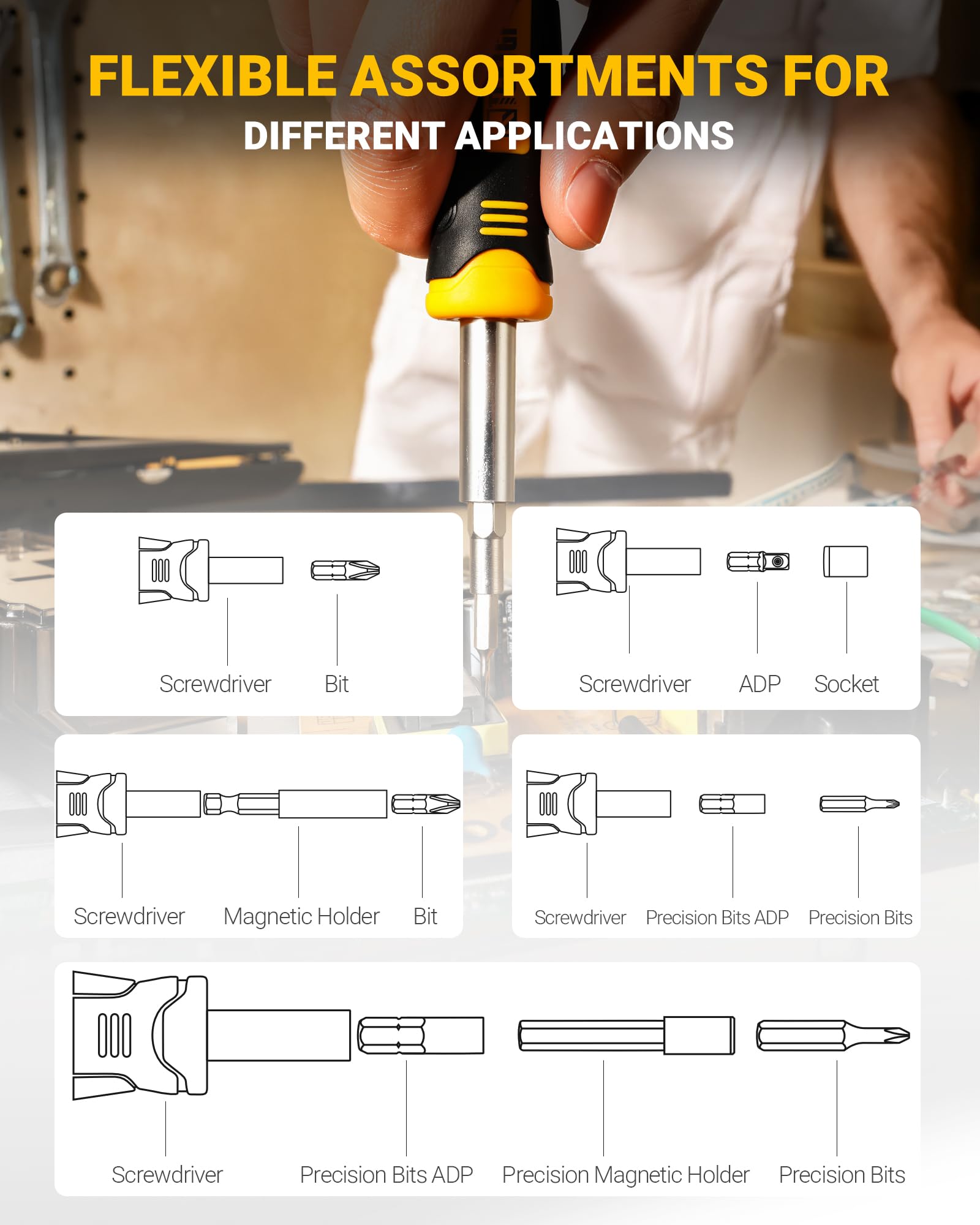 TGFTGF tweezers and magnetic holder for delicate components.