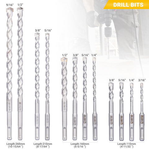 TGFTGF YG8C carbide tips durable bits for concrete and brick tasks