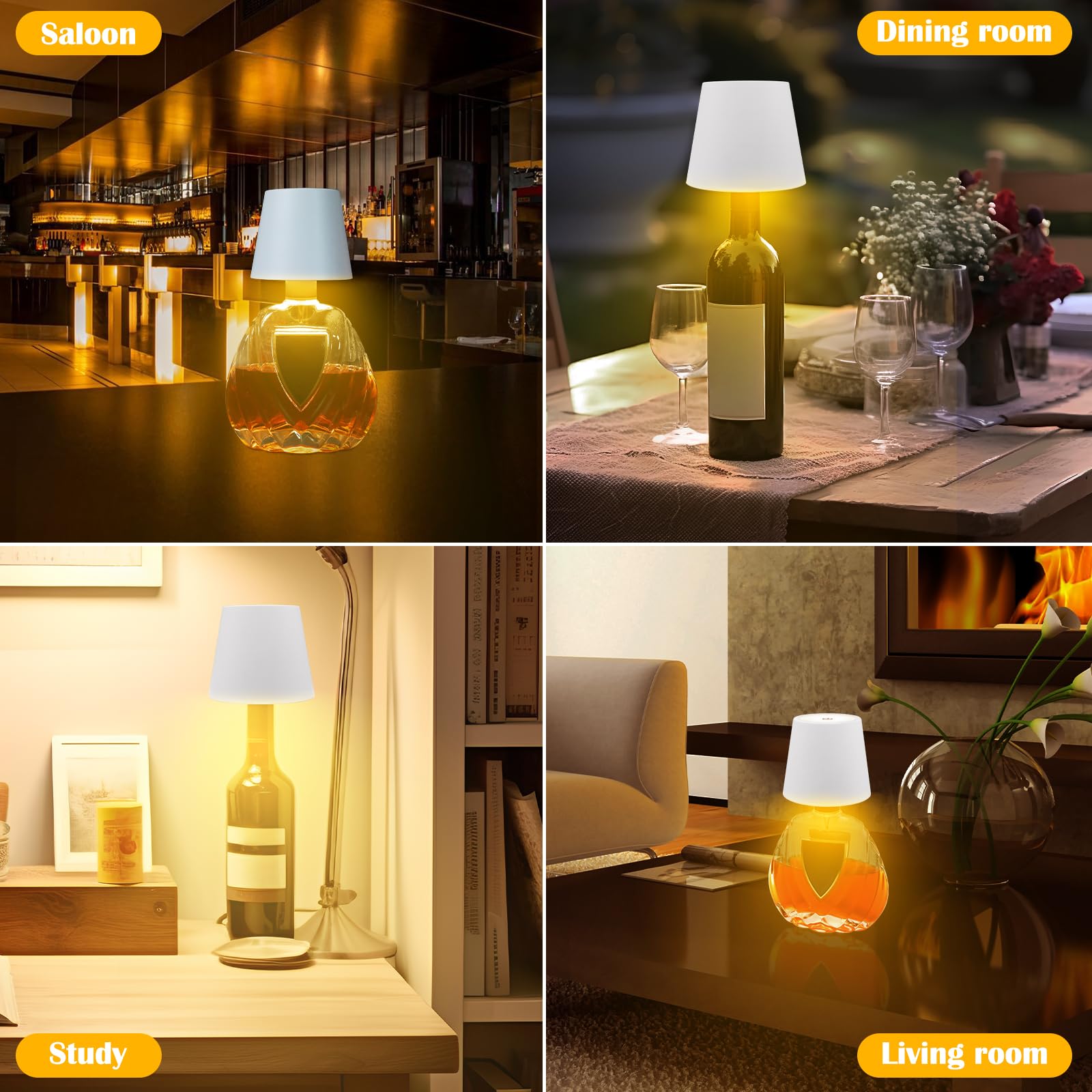 TGXCF lamp offers three color options to match any decor