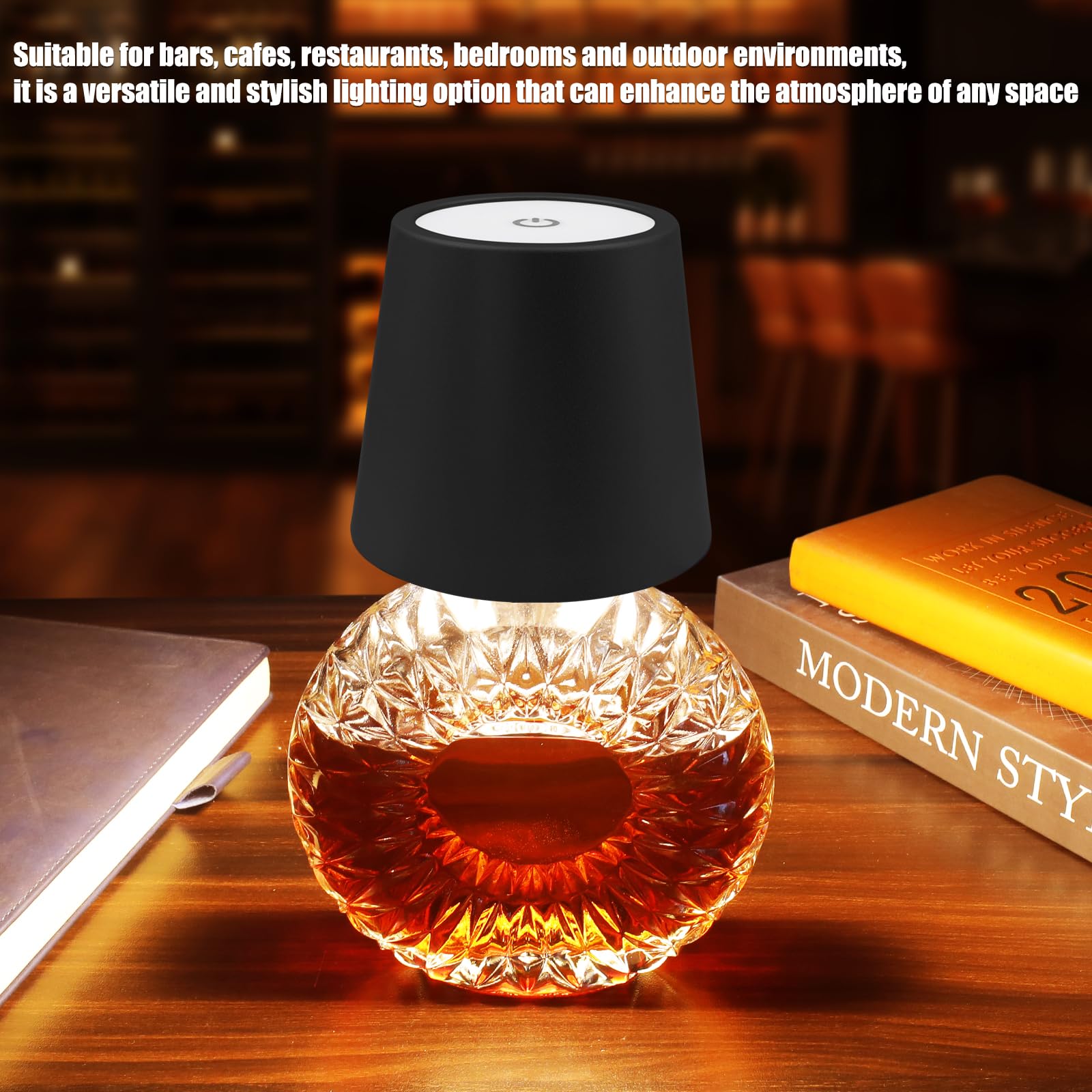 TGXCF wine bottle lamp blends vintage charm with modern style