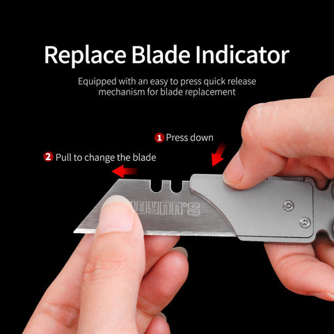 TGZUO edc knife in use during outdoor activity