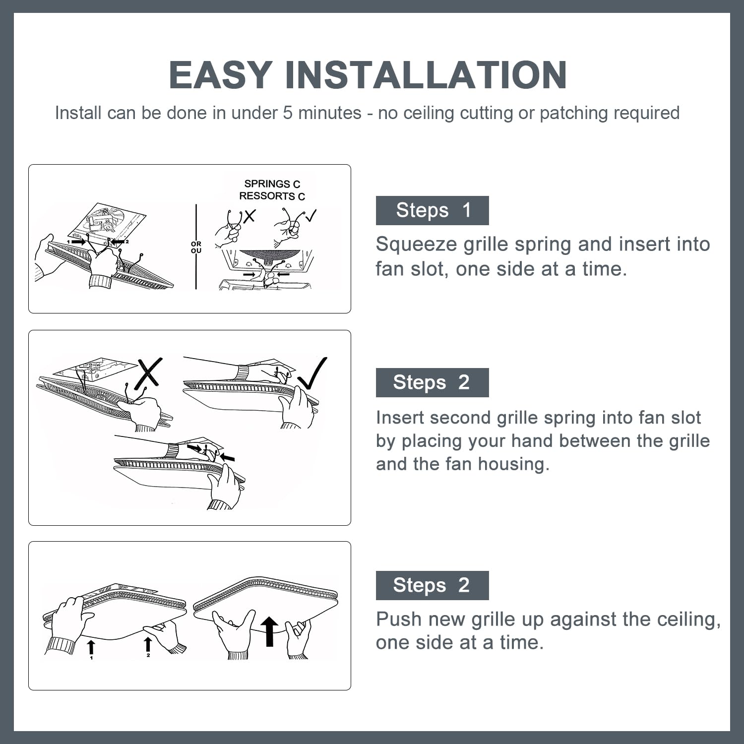 Thaekuns FG701S shows tool-free, no-cut installation for a quick upgrade.