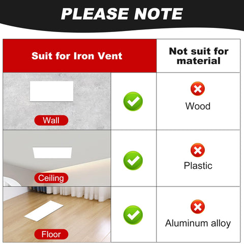 Thaibear 2-pack magnetic vent covers offer easy installation and fit.