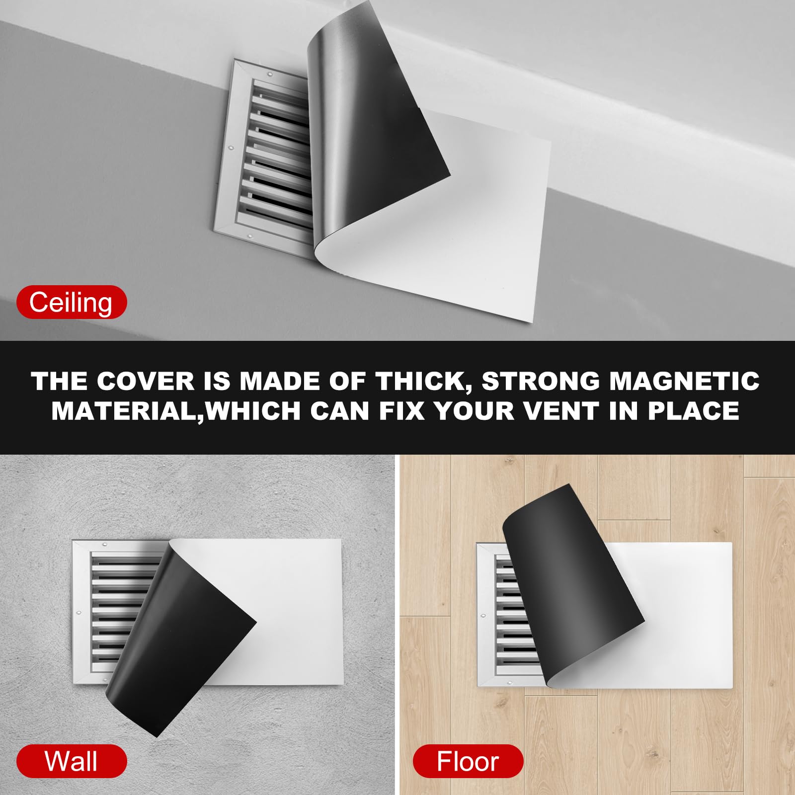 Thaibear vent cover cut-to-fit magnet lets you shape it.