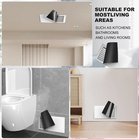 Thaibear waterproof white PVC surface conceals the vent opening.