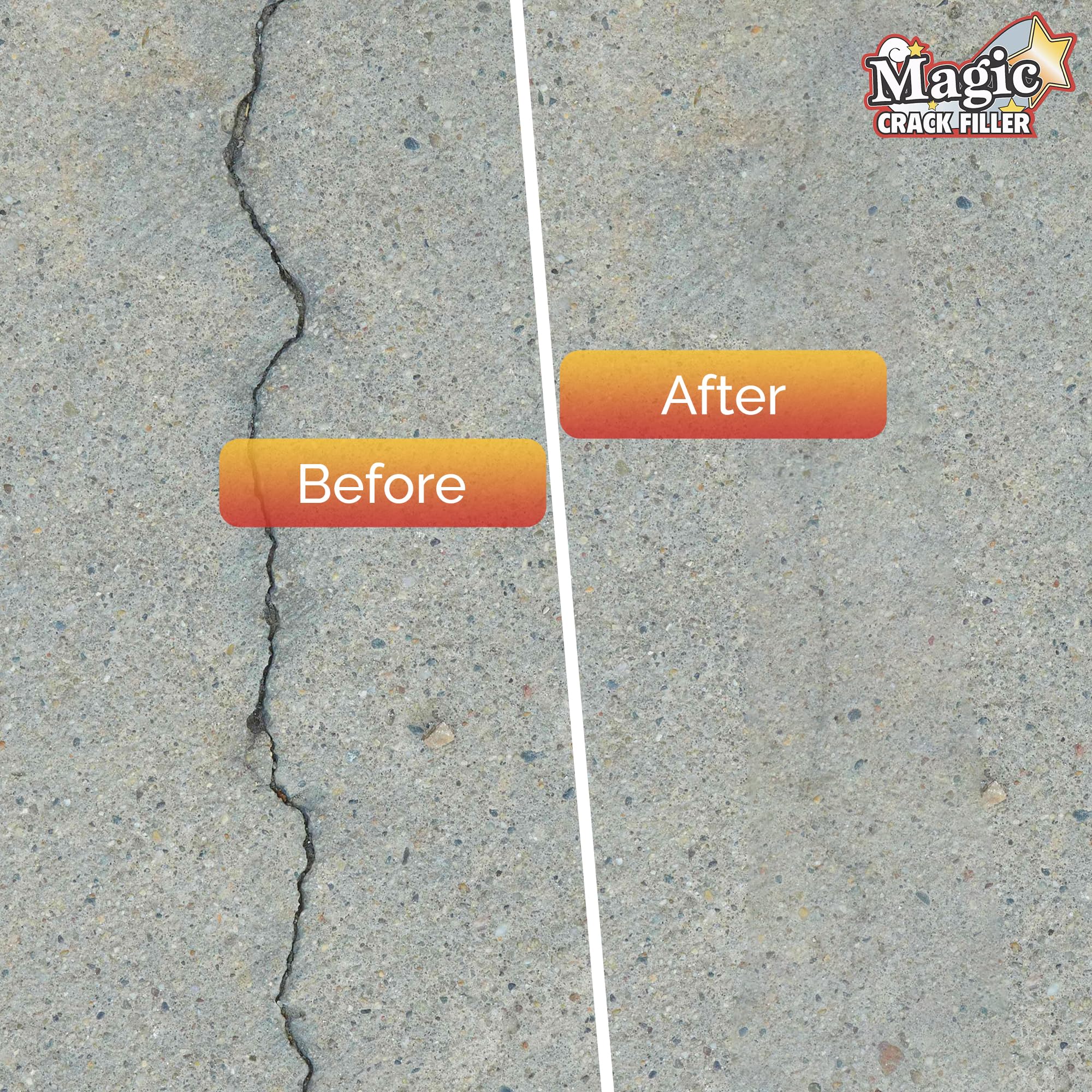Tharos Magic Crack Filler dries to a rubber-like finish reducing crack visibility
