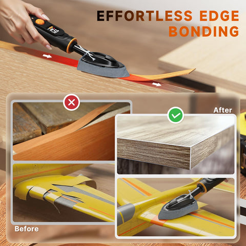 THARREX Ergonomic Handle ensures comfortable use during long sessions