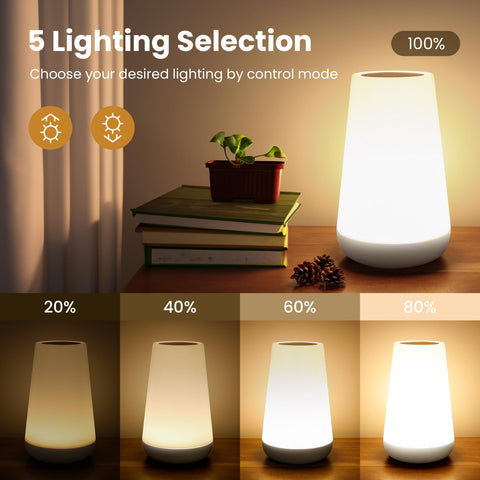 THAUSDAS colorful LED night light offering 13 colors for ambient setting