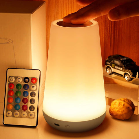 THAUSDAS night light with 360-degree touch control for effortless lighting adjustment