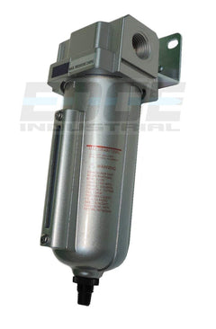 THB half-inch filter separator with auto drain for reliable airflow.