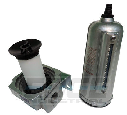 THB compact filter assembly protects tools from moisture and debris.