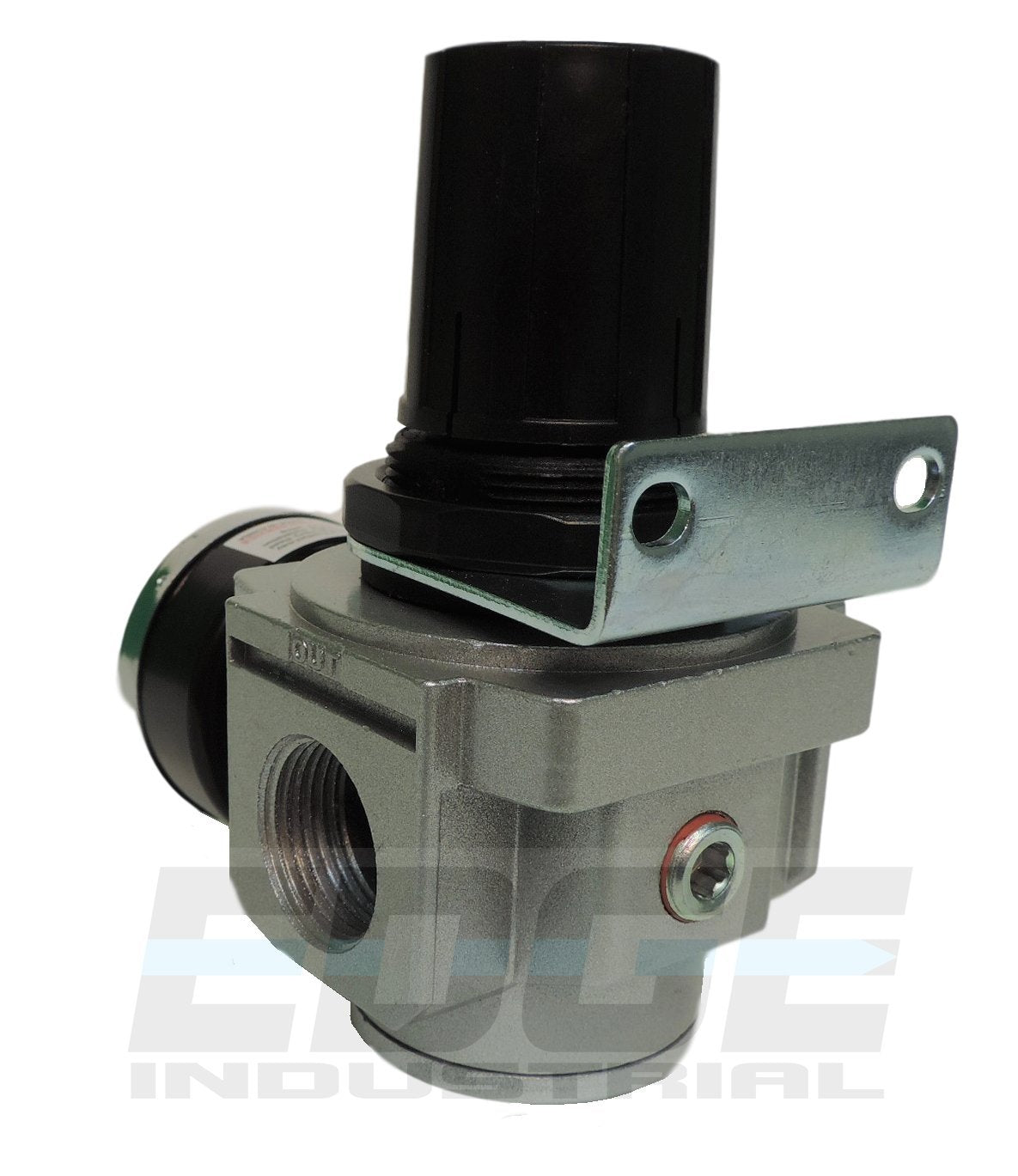 THB regulator mounted on wall bracket for accessible setup