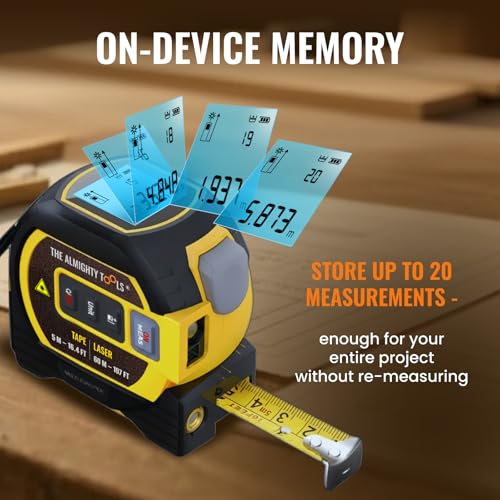 Automatic lock feature maintains extended tape for hands-free precision.