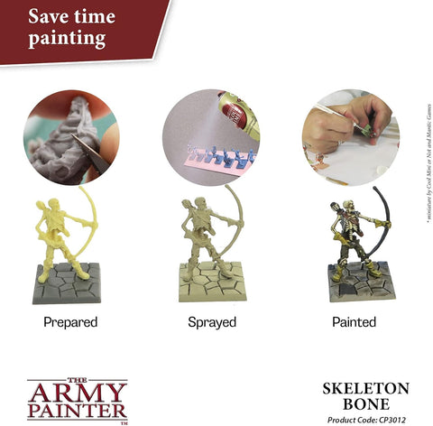 The Army Painter Colour Primer fast-drying formula for quick priming before painting sessions.