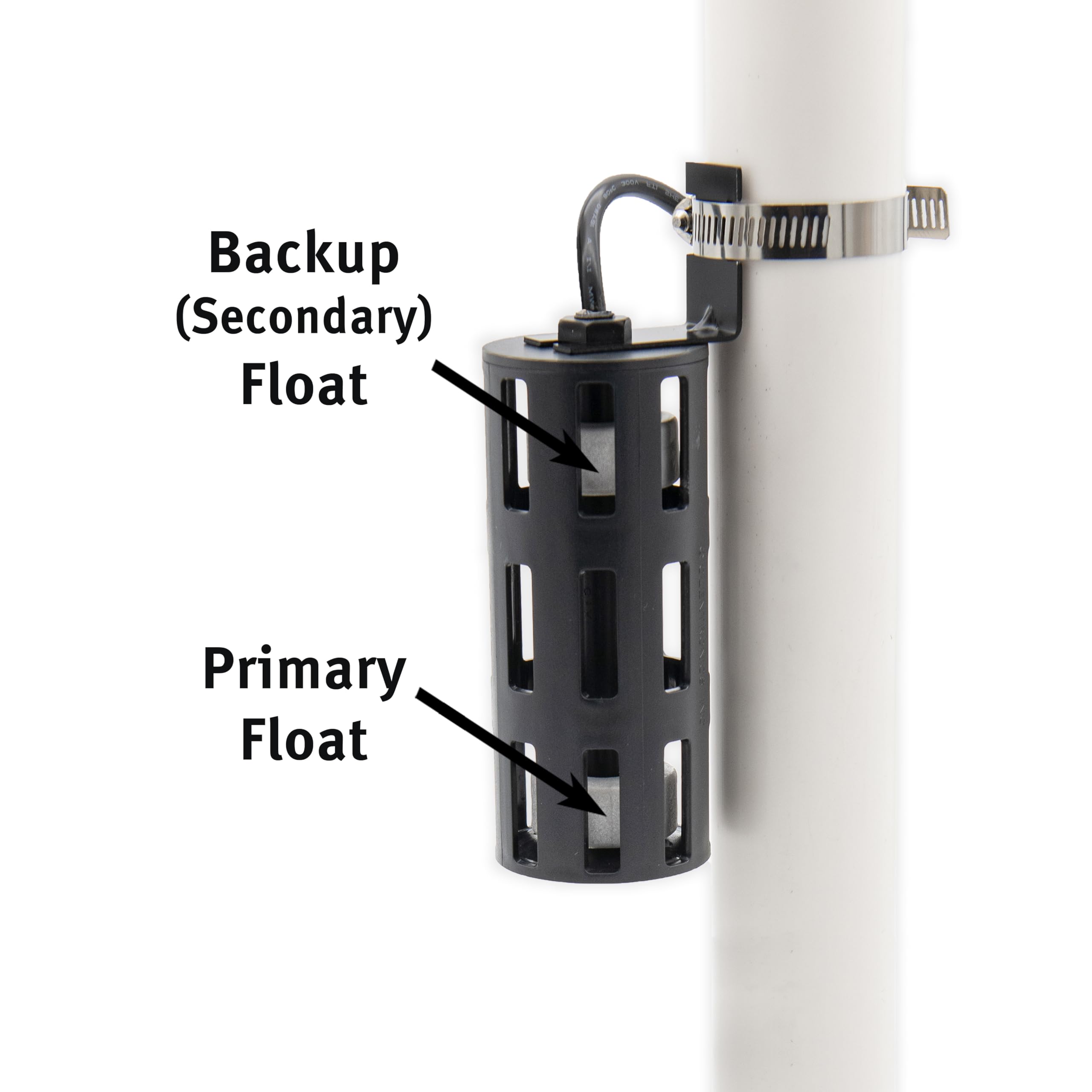 The Basement Watchdog BWC1 extended 10-second run window helps drain extra water efficiently