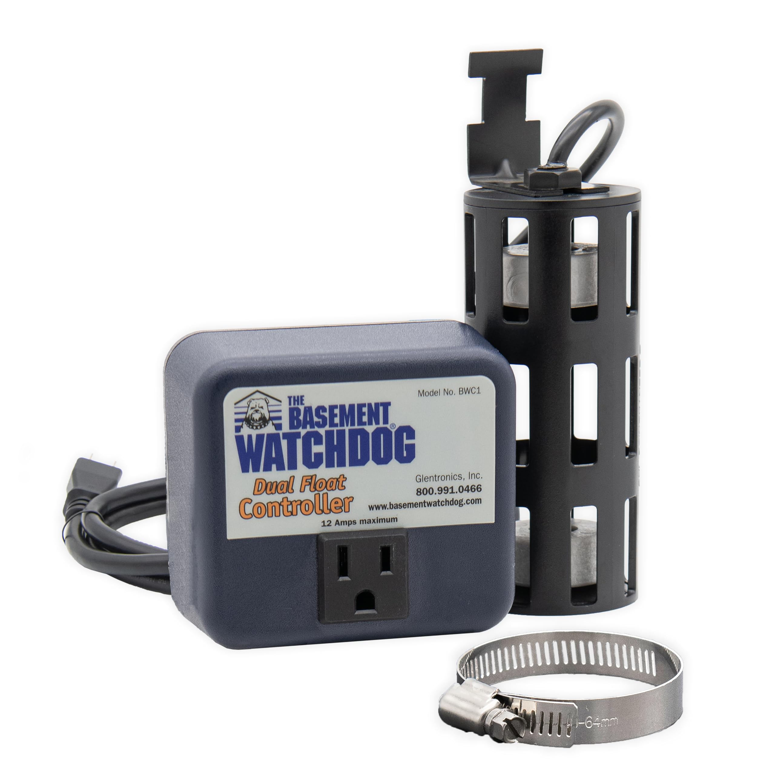 The Basement Watchdog BWC1 universal dual float switch installation for reliable sump pump control