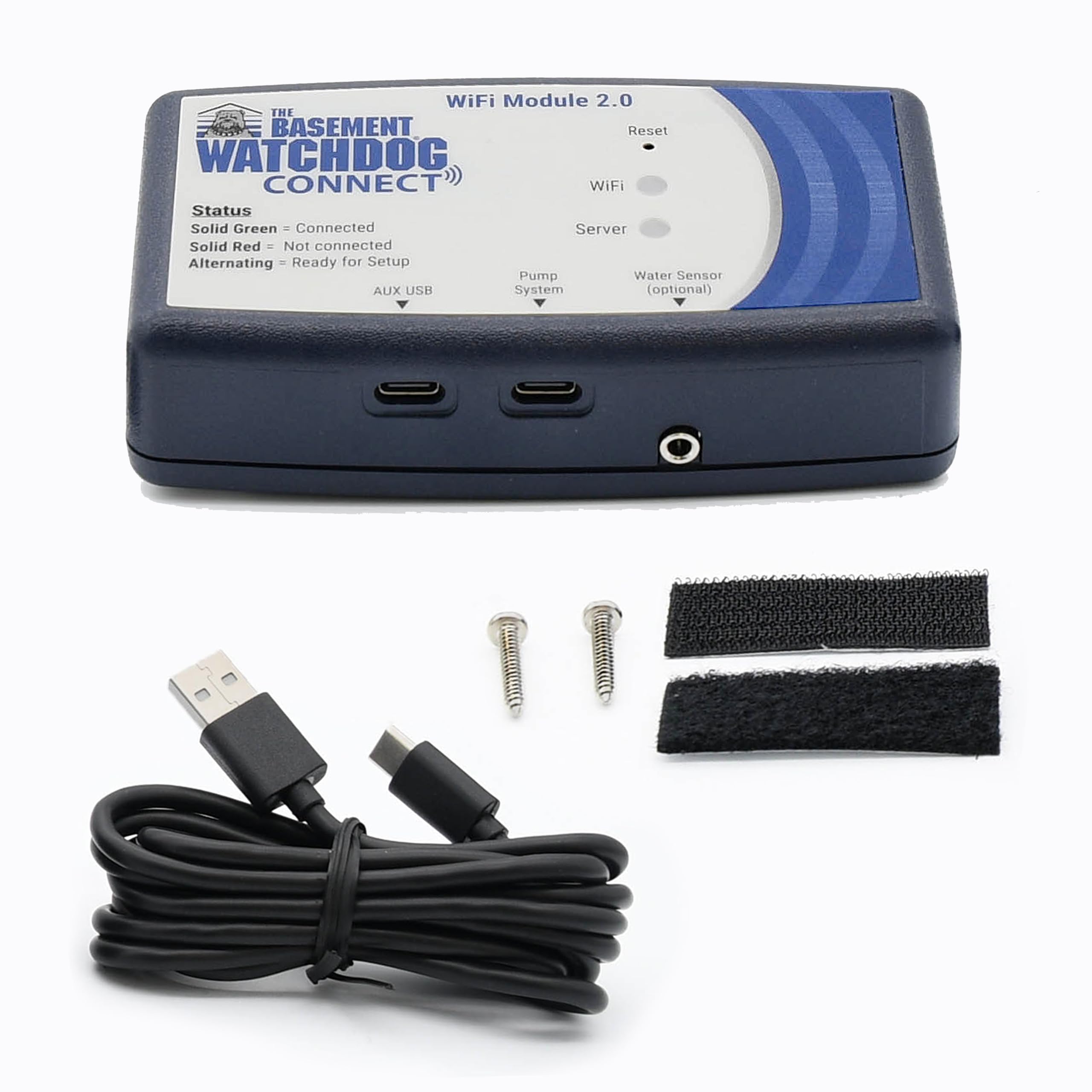 The Basement Watchdog mobile app lets you view backup pump status on the go.