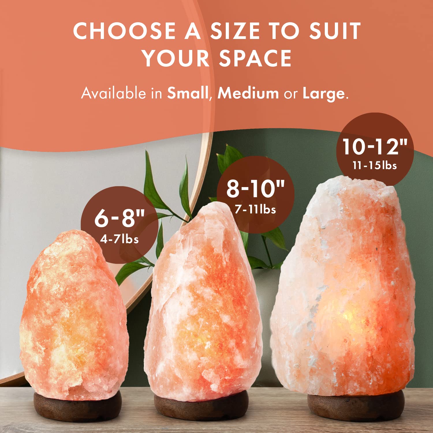 The Body Source natural salt lamp makes a thoughtful gift with warm lighting.