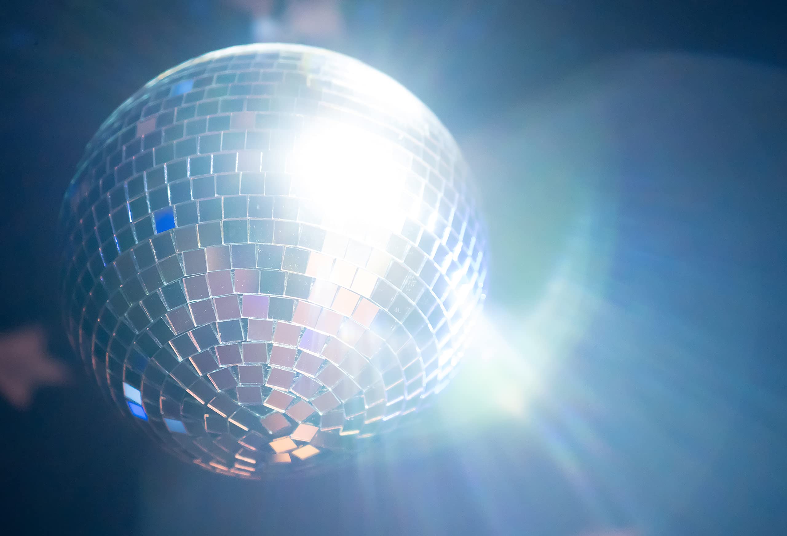 The Dreidel Company Mirror Disco Ball 4-inch hanging brings shimmering accents to walls.