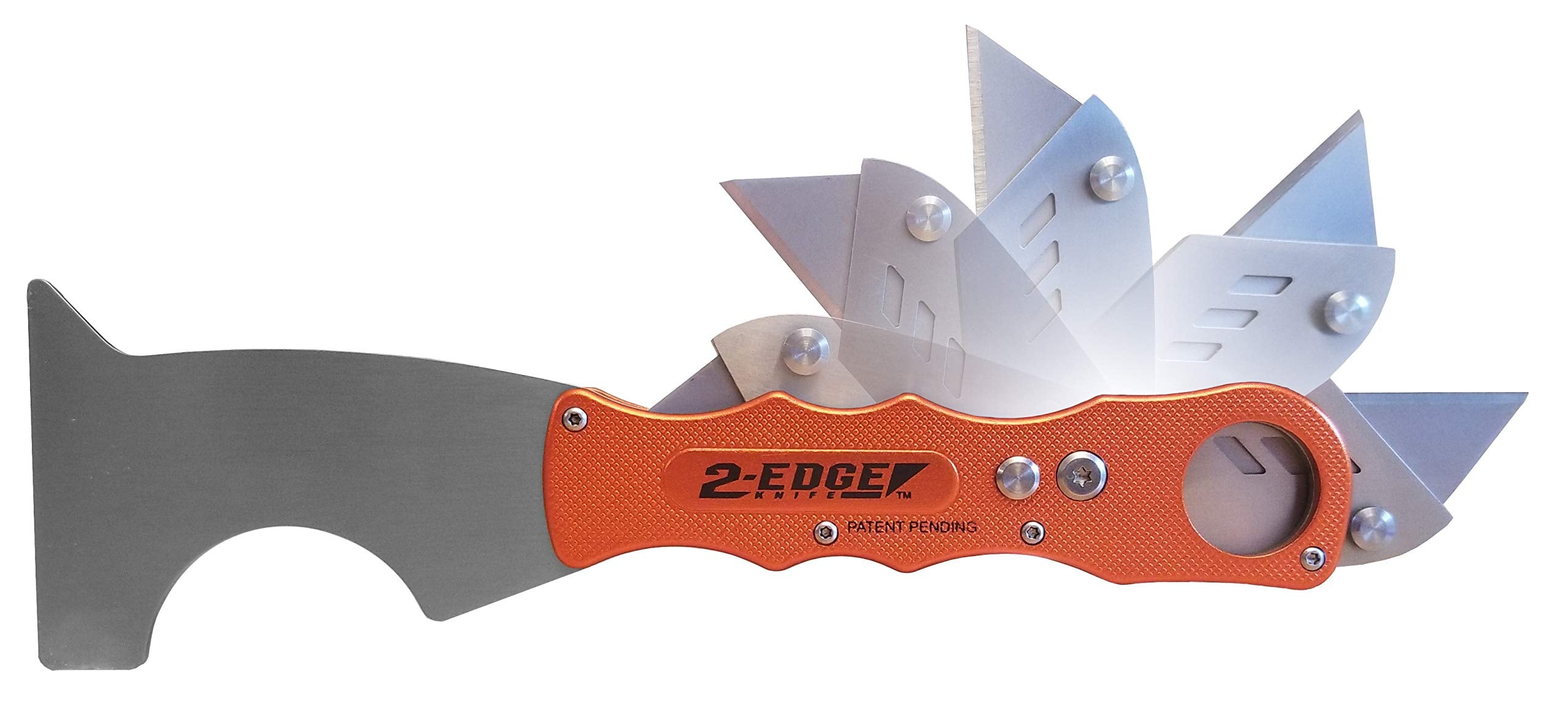 The Easy Way To Paint Zorr 2-Edge Knife foldable blade for compact storage.