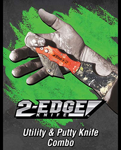 Zorr 2-Edge Knife safety lock protects against blade exposure.