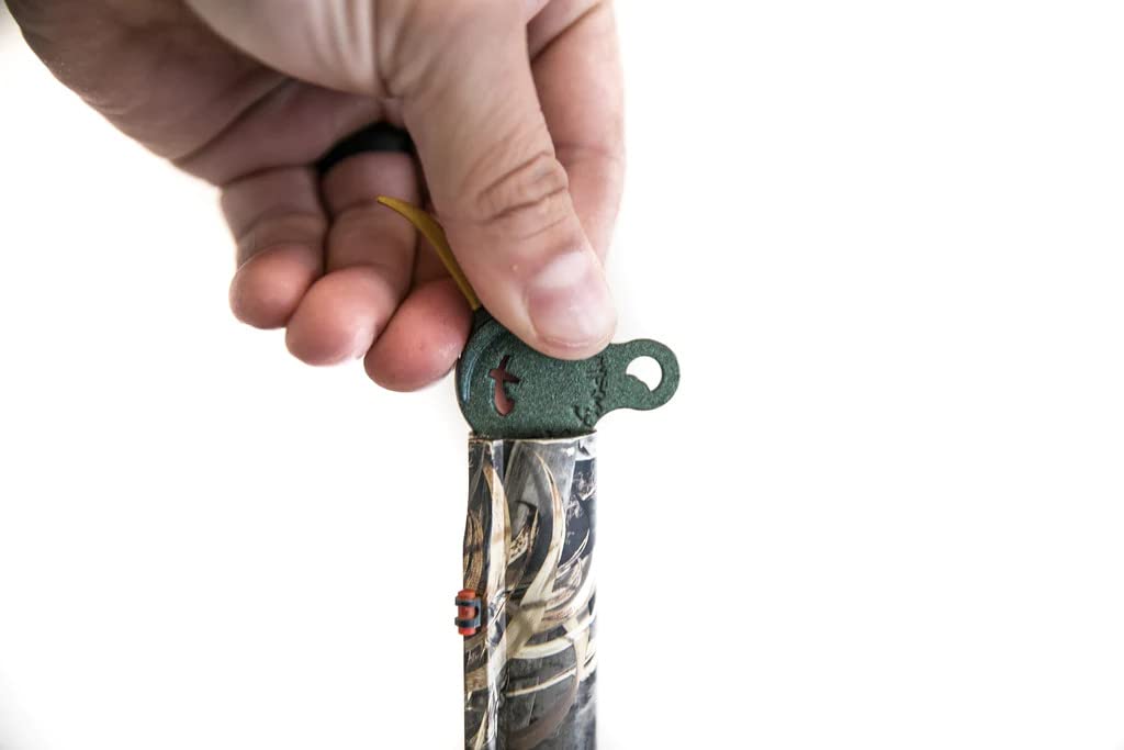 The Finisher choke wrench and screwdriver close-up emphasizes rugged convenience for on-site repairs.