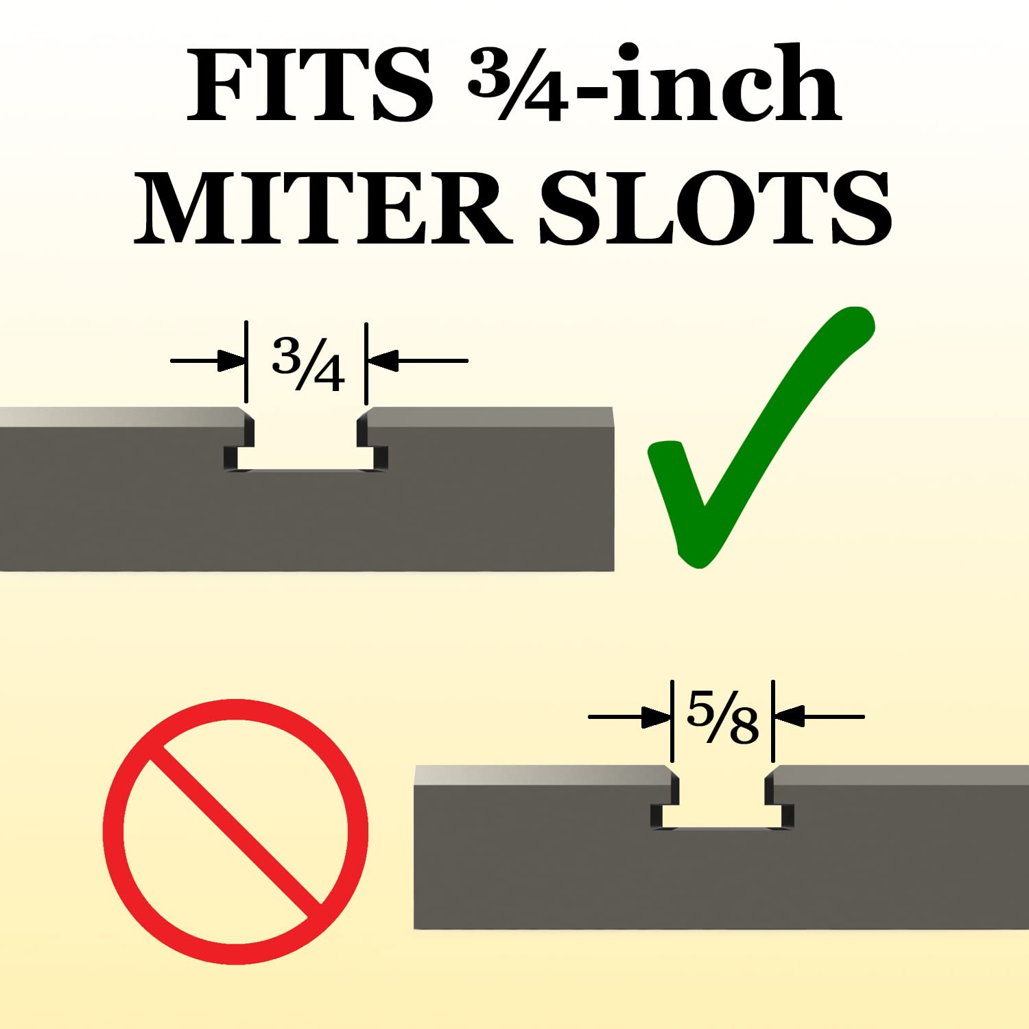 Compatibility with Bosch 3/4 inch slots shown for The Hedgehog featherboard.