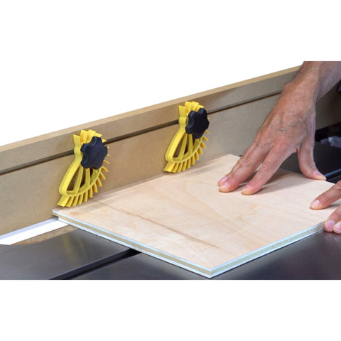 The Hedgehog Mini Fence Featherboard American design reflects family-owned craftsmanship.