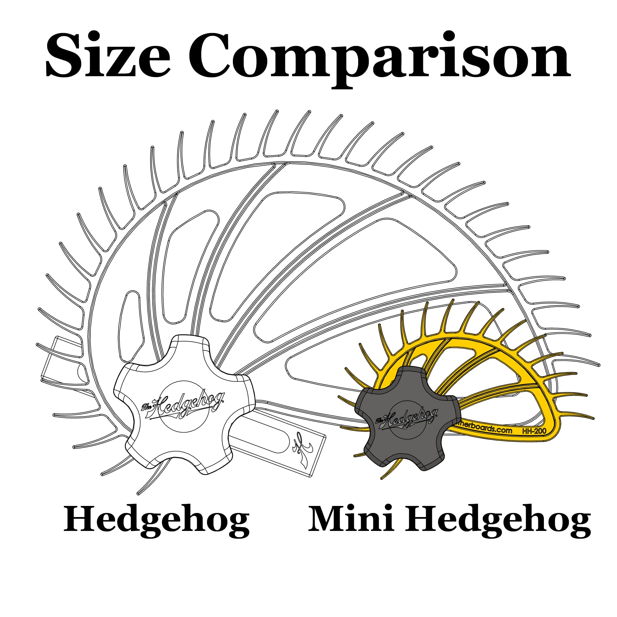 The Hedgehog Mini Fence Featherboard shows rugged, reliable hold during dada cuts.