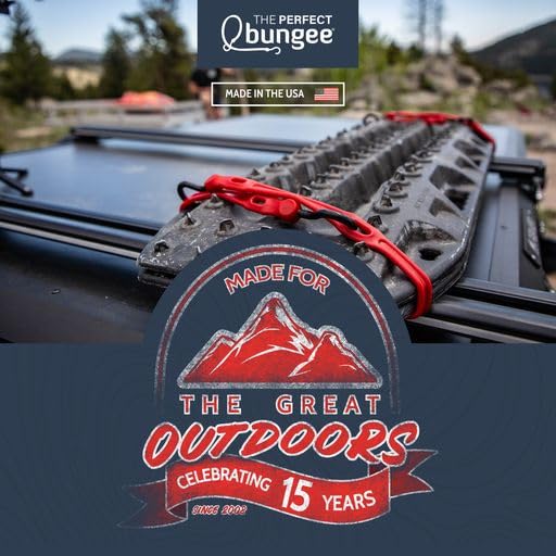 The Perfect Bungee shines in camping, trucks, garages, and hoses.