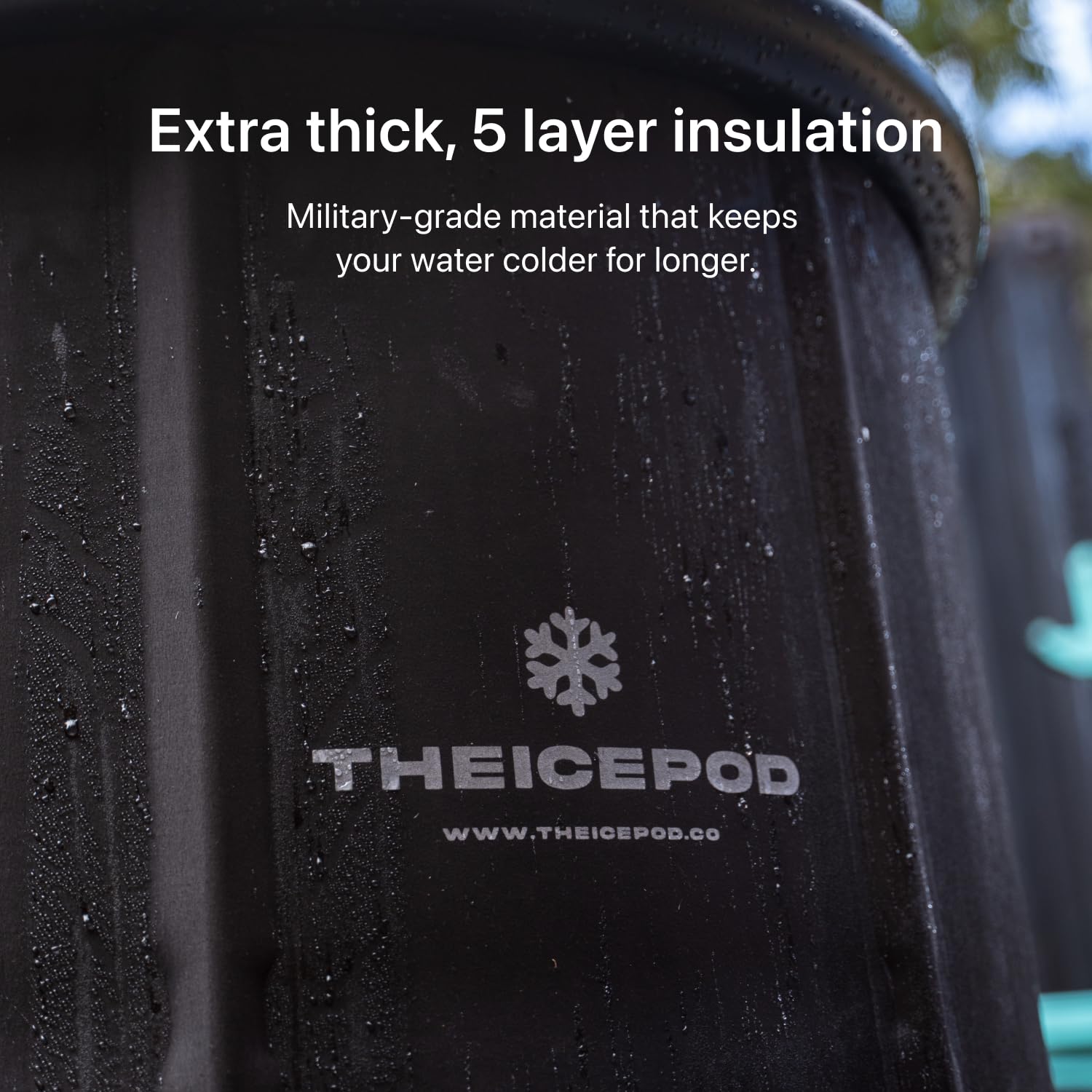 The Pod Company Ice Pod Pro compatible with chillers maintains steady temps