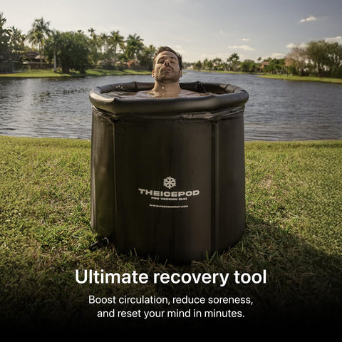 The Pod Company Ice Pod Pro dual drain hoses simplify water changes