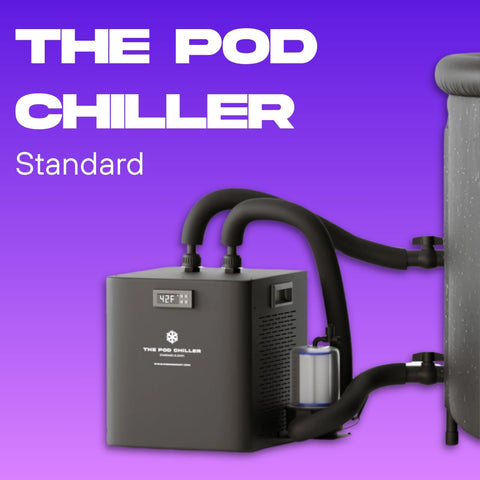 The Pod Company Standard Water Chiller operates quietly with energy-efficient design.