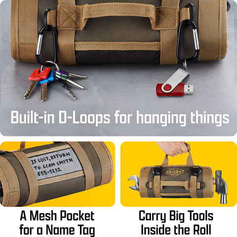 The Ryker Bag compact design suits car, boat, or shop use.