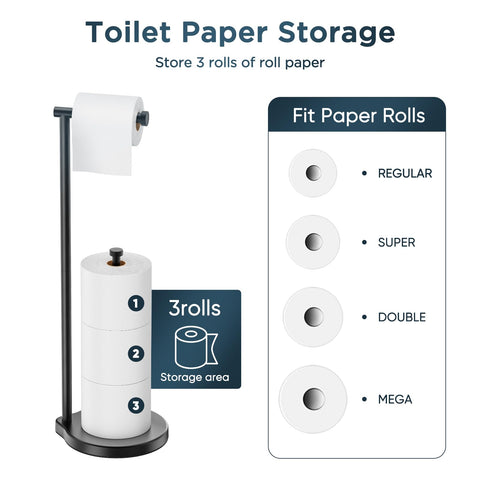 theaoo rustproof stainless steel bathroom holder for humid spaces