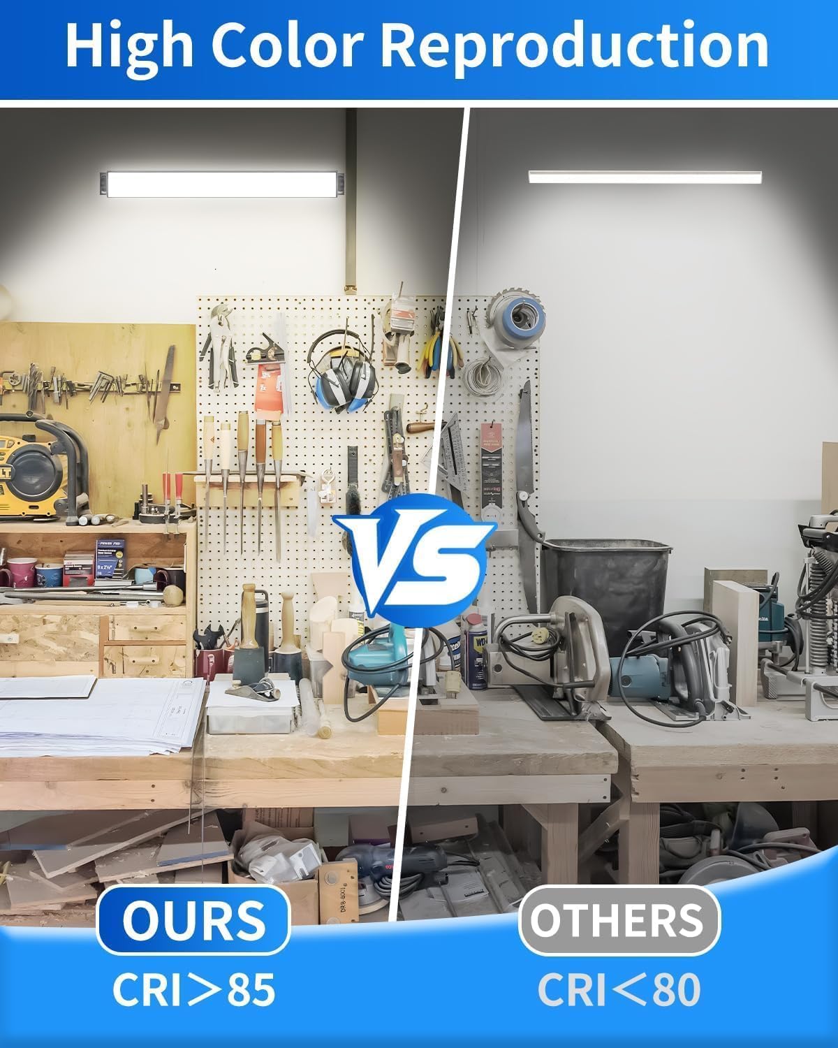 THECHAM energy-saving LED light delivering up to 80% power reduction.