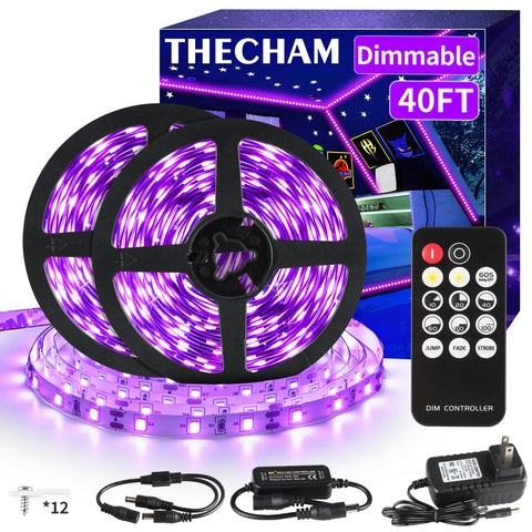 THECHAM Strobe mode adds pulsating effects for stage or retail displays