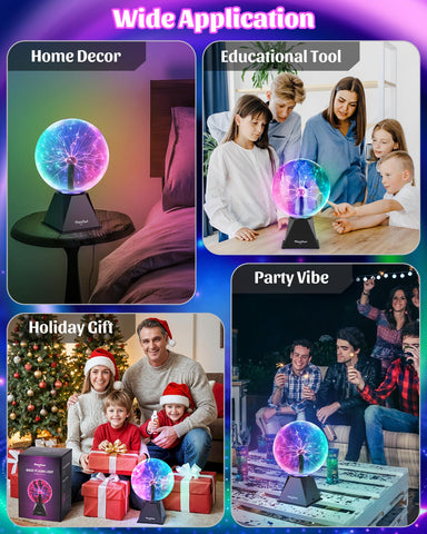 Theefun plasma ball makes a memorable gift option for science lovers and curious minds.