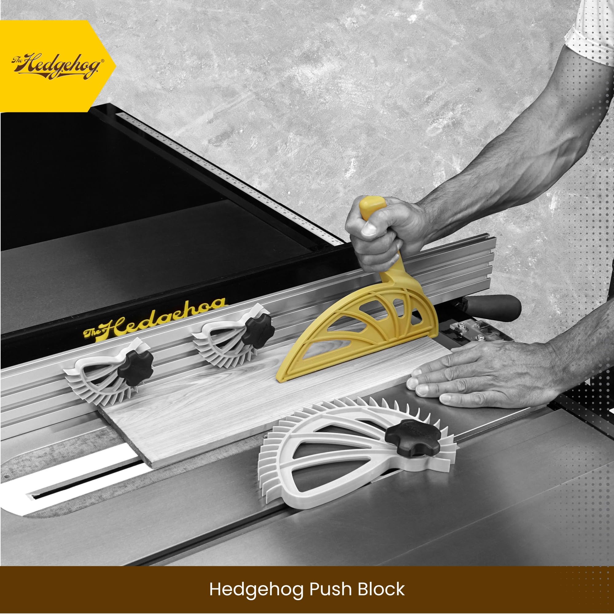The Hedgehog push block demonstrating enhanced 3D control for precise guidance.