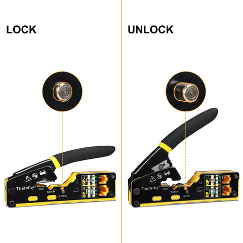 Therathy pass-through connectors kit enabling faster, neater cable terminations