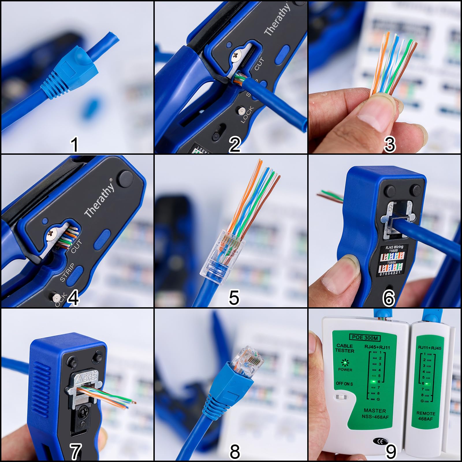 Therathy compact toolkit ready for on-site work on a workbench.