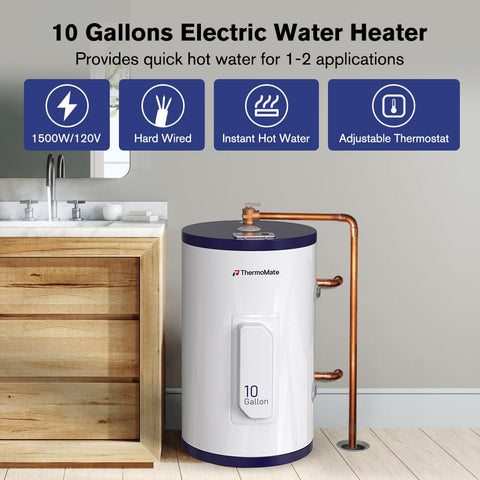 Thermomate ES1000 thermostat adjustment knob enabling precise temperature control.