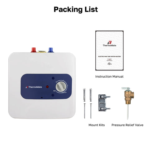 Thermomate ES250 kitchen and bathroom sink application for instant hot water