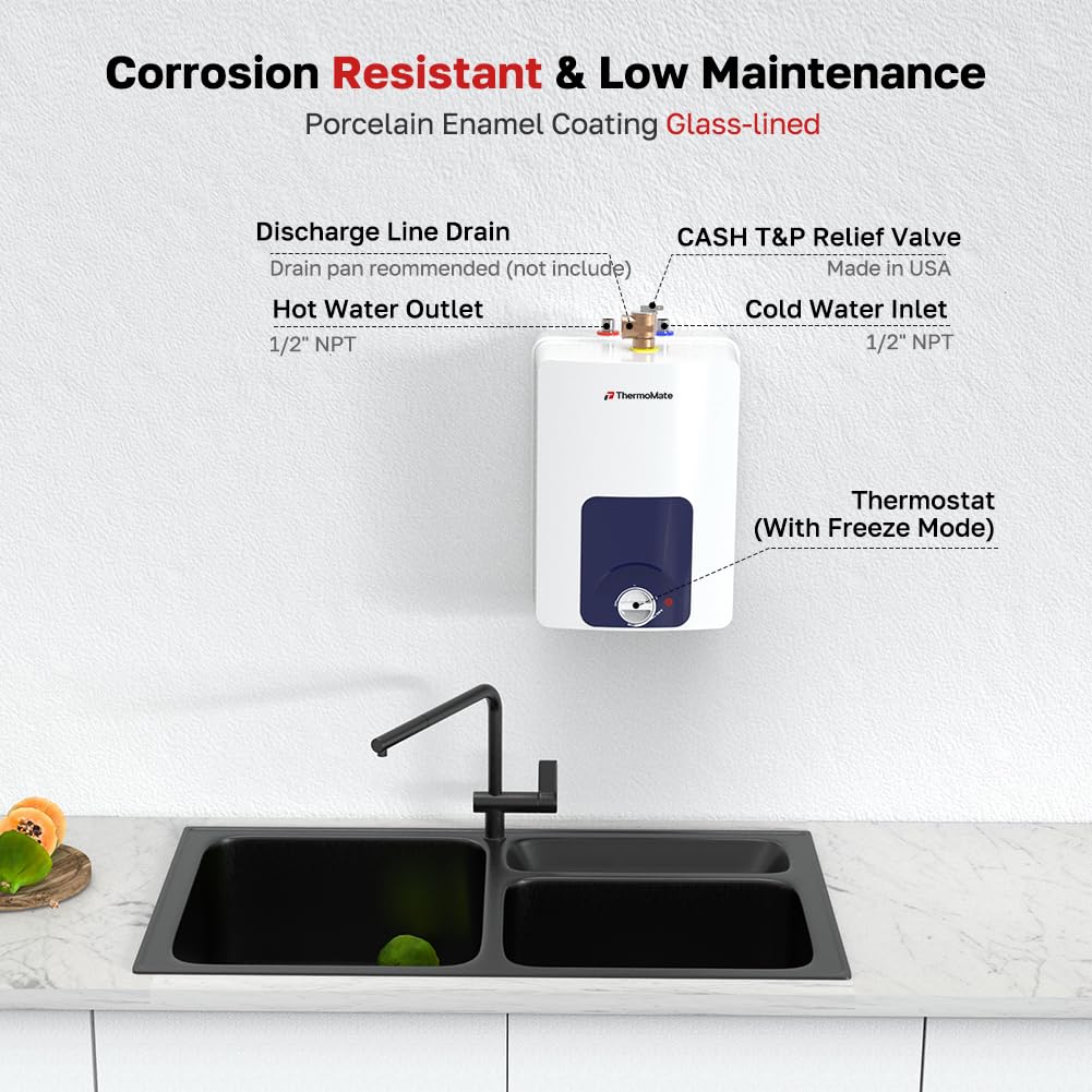 ThermoMate ES250B with 120V corded plug enables easy, universal power connection.