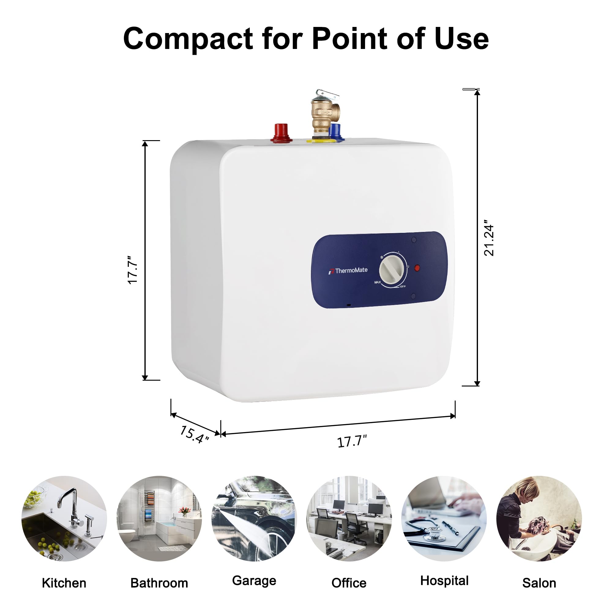 ThermoMate ES800 compact design saves space in small kitchens
