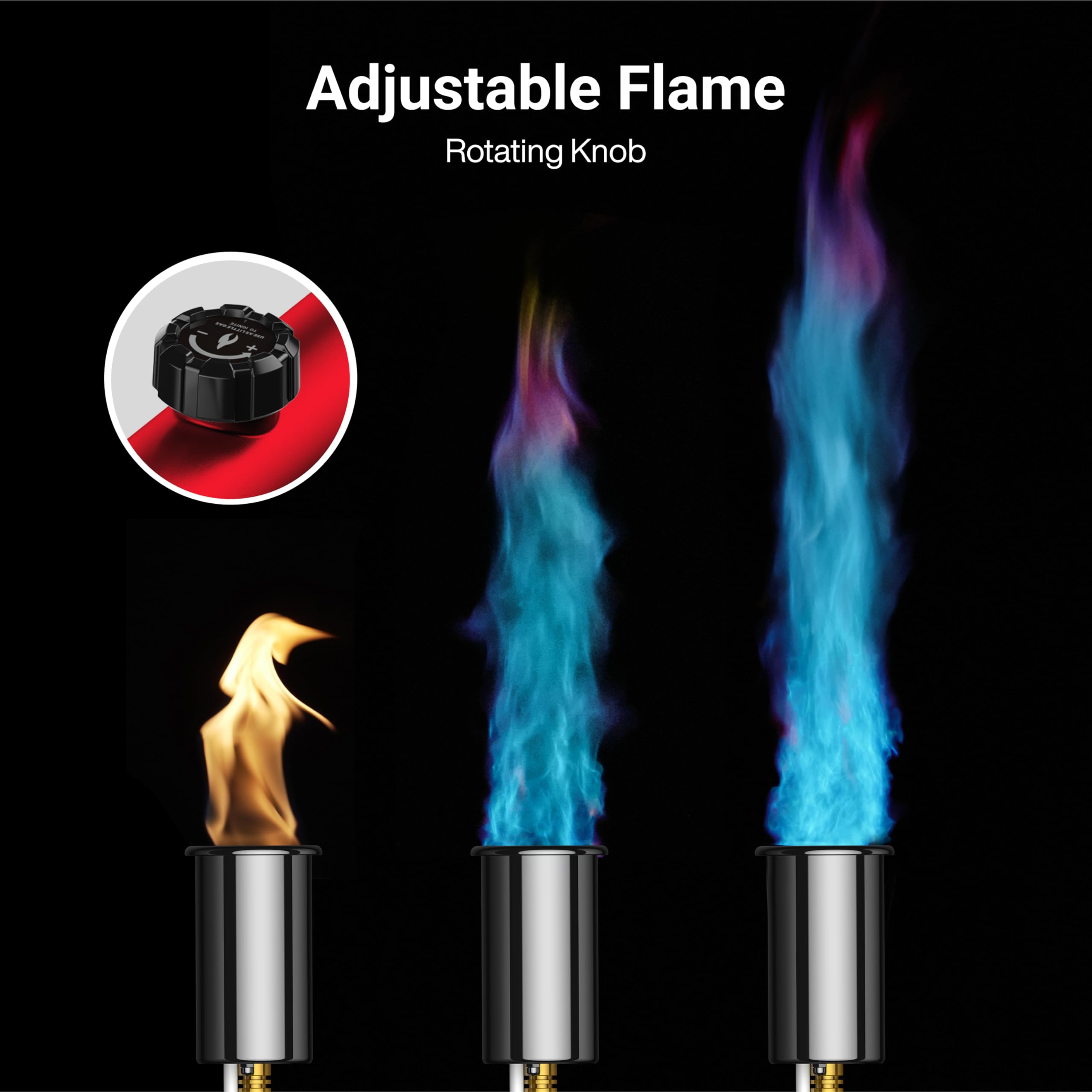 Charcoal lighting in 60 seconds with ThermoMaven torch for outdoor BBQ.