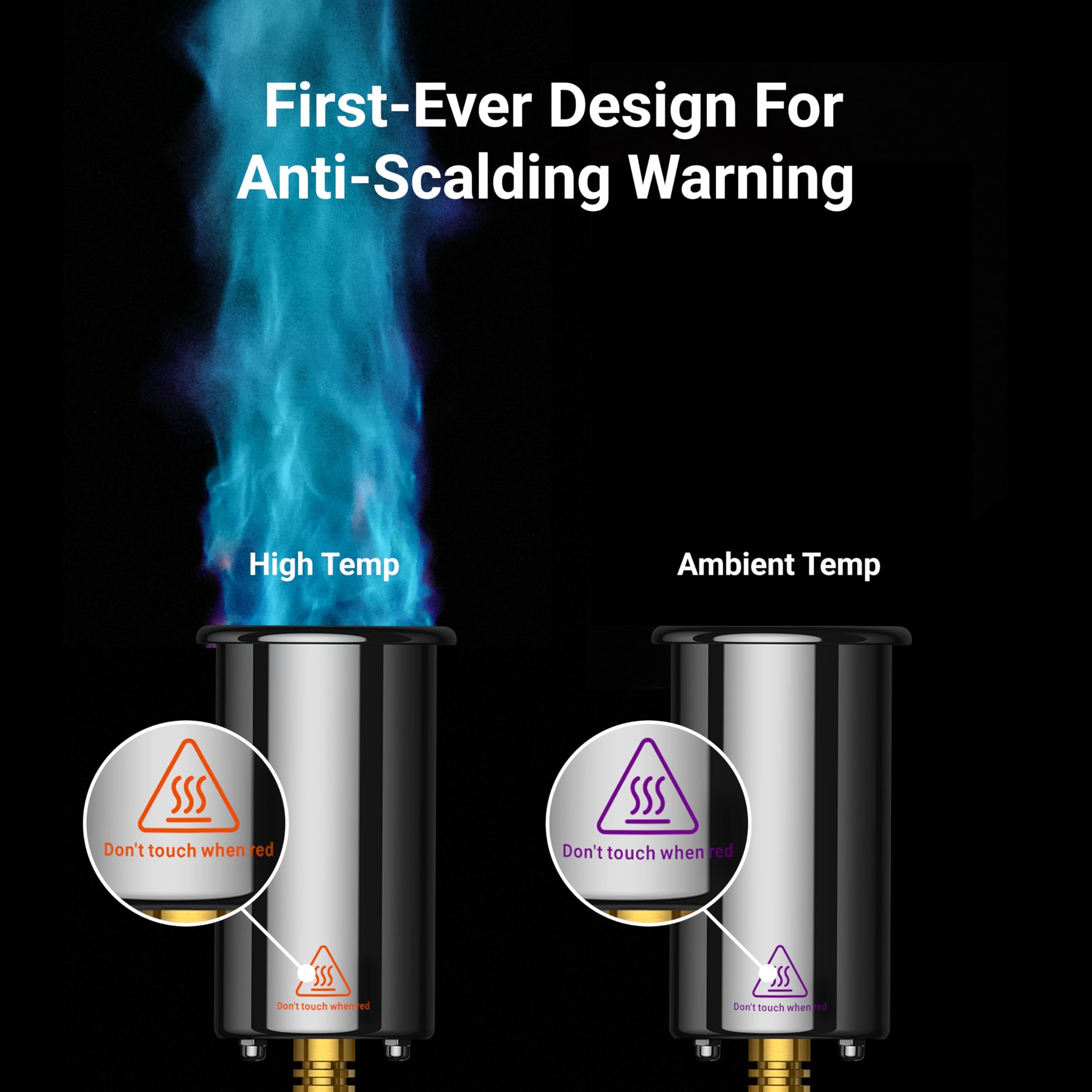 ThermoMaven sous-vide torch caramelizing and browning with even heat.