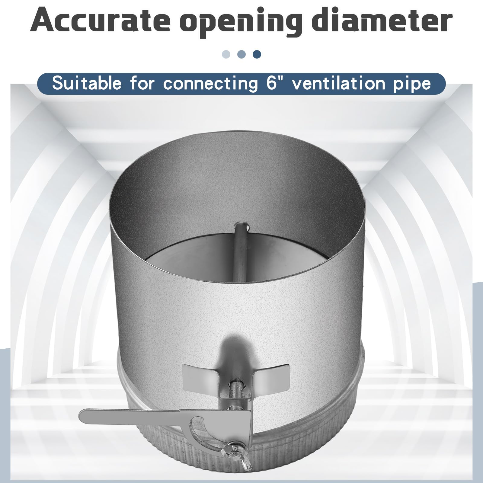 Therwen airflow balancing damper adjustment highlights manual control over branches