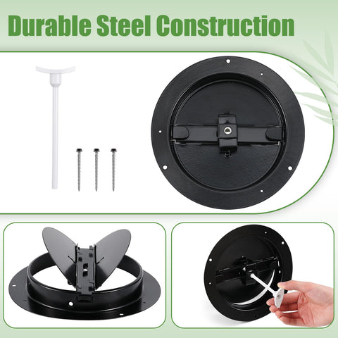 Therwen durable steel diffuser for long-lasting residential and commercial use.